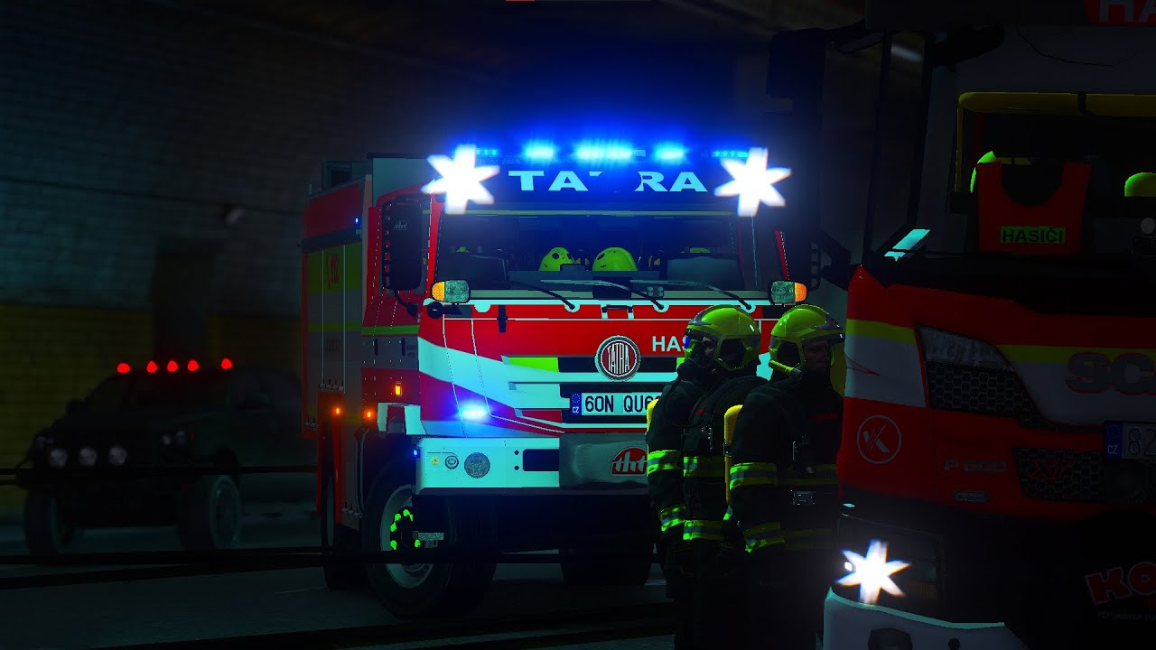 Výjezd k odstranění stromu! 🌲| Strojník u HZS | ThinLine | DOJRP | #2