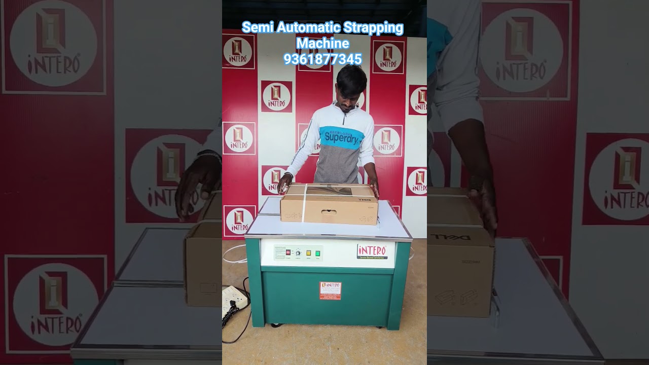 Semi Automatic Strapping Machine 9361877345 