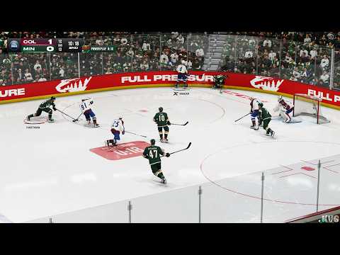 NHL 27 - Colorado Avalanche vs Minnesota Wild - Gameplay (PS5 UHD) [4K60FPS]