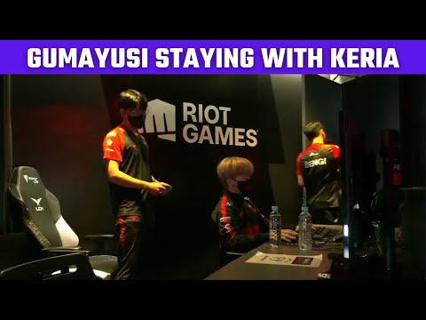 Gumayusi staying with
