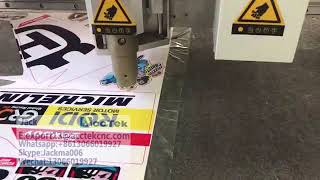 AccTek car sticker cutting machine with ccd camera