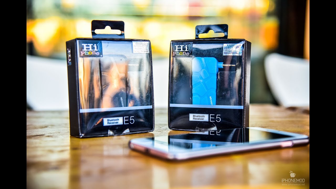 Hi Phone NIER-E5 อัปเครื่องเสียงเก่าในรถให้ฟังเพลงผ่านบลูทูธ