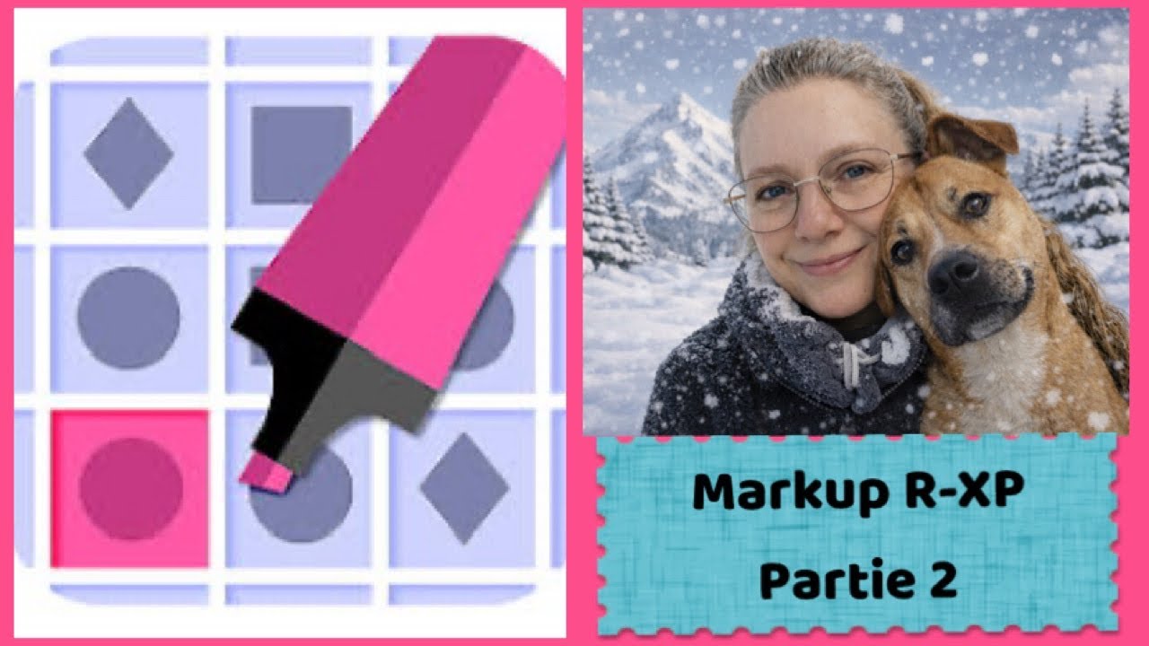 A partir d’une photo, comment installer sa grille de point de croix sur Markup R-XP ?