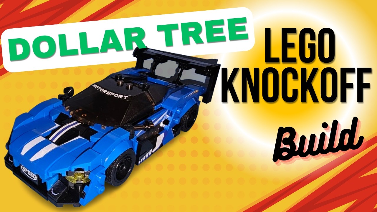 Watch me build the $5 Lego Knockoff Cars from Dollar Tree! - YouTube
