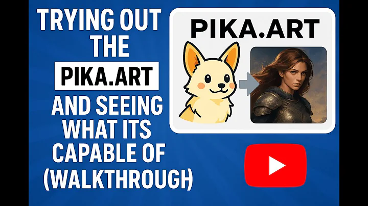 Trying Out The pika.art FREE Version And Seeing What Its Capable Of (Walkthrough)