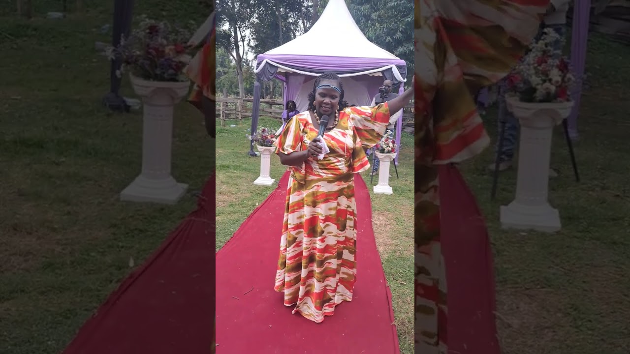 SHEREHE YA  BARAKA,Dr Pst Salina Wekesa gracing Eliud n Purity in kesses basin gishu County 