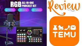 Best Podcast Equipment Bundle TEMU REVIEW WOW! by Your Review Channel 370 views 3 weeks ago 8 minutes, 4 seconds