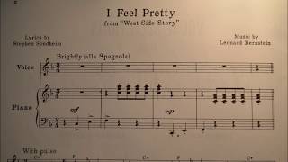 I Feel Pretty Piano Accompaniment