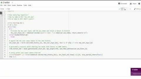 How to make AI Chatbot using python