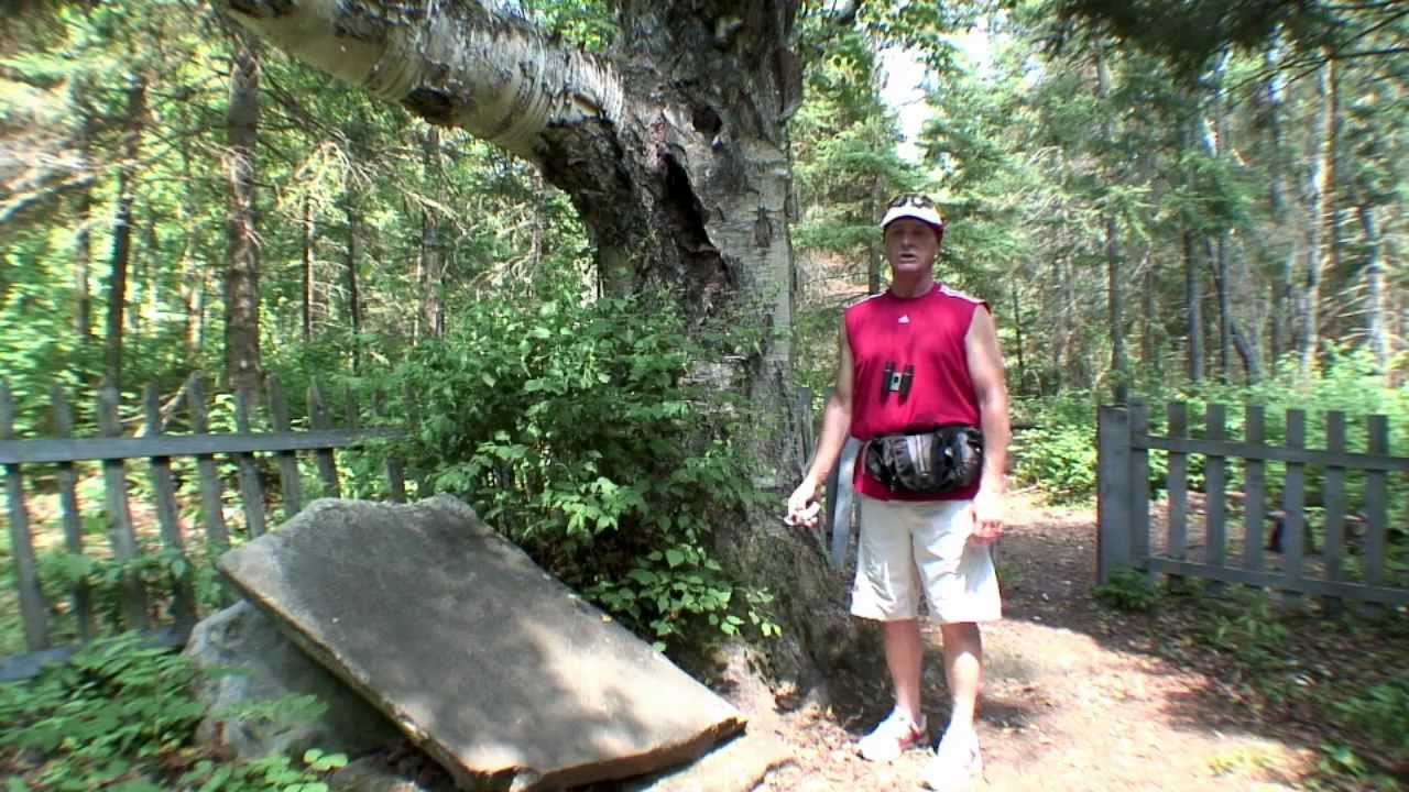 Tom Thomson Grave site message July 8 2010 YouTube