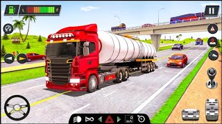 Jogo de caminhão Euro truck  transporte de gasolina - “oil tanker truck: driving screenshot 2