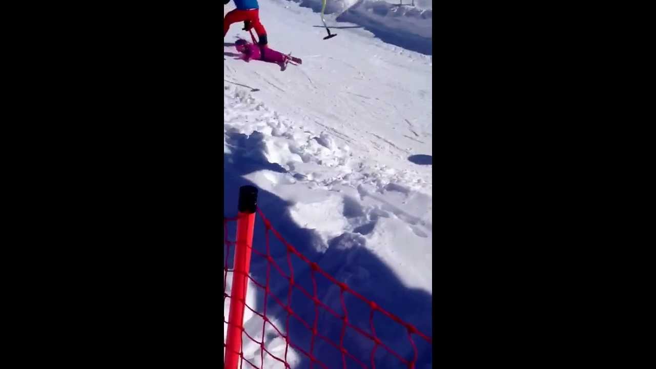 Ine-Maries (2 år) skiheis debut