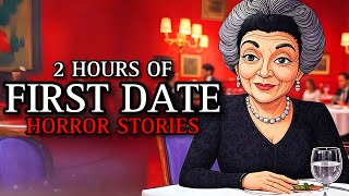 20 TRUE Haunting First Date Horror Stories MEGA COLLECTION 7 | (#scarystories) Ambient Fireplace