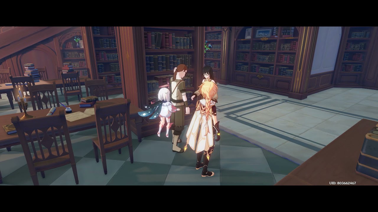 Genshin Impact | Windbloom Festival Quest | Quiet, please, this is a library!