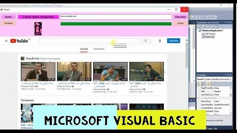 Comment créer un navigateur Internet sur Visual Basic