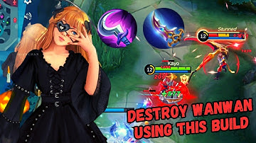 CHEATER Wanwan gets DESTROYED after Facing BURST BUILD of RUBY | Top Global Ruby | MLBB 2023