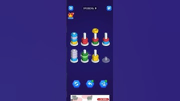 Nut Sort Level 9 #music #drawing #gaming #art #puzzle #game #nutsortsolution #игра