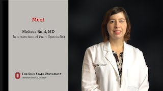 Meet Melissa Bold, MD - Ohio State Interventional Pain Specialist