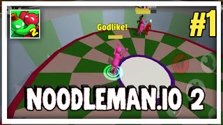 Noodleman.io 2 - Fun Fight Party Games - Full Gameplay ( PART 1) Android , IOS screenshot 2
