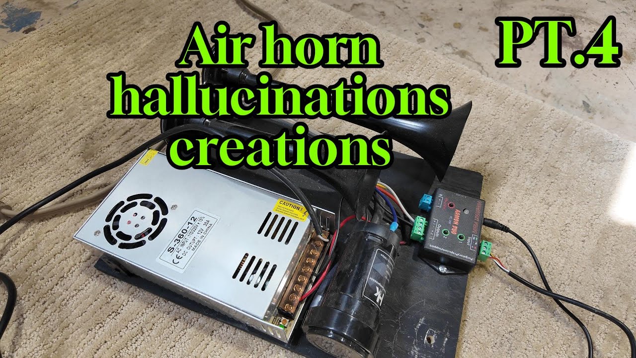 Hallucinations Creations PT.4 - air horn - loud - spooky - scary.