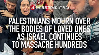 Palestinians mourn loved ones as Israel continues to massacre hundreds, with Nora Barrows-Friedman