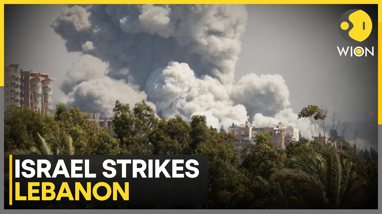 Israel Launches Fresh Strikes In Lebanon | WION News Israel Launches Fresh Strikes In Lebanon | WION News