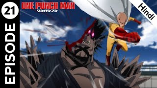 One Punch Man Episode 21 in Hindi | The Troubles Of The Strongest | One Punch Man Season 2 Episode 9