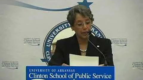 Wenda Weekes Moore at the Clinton School | 2009