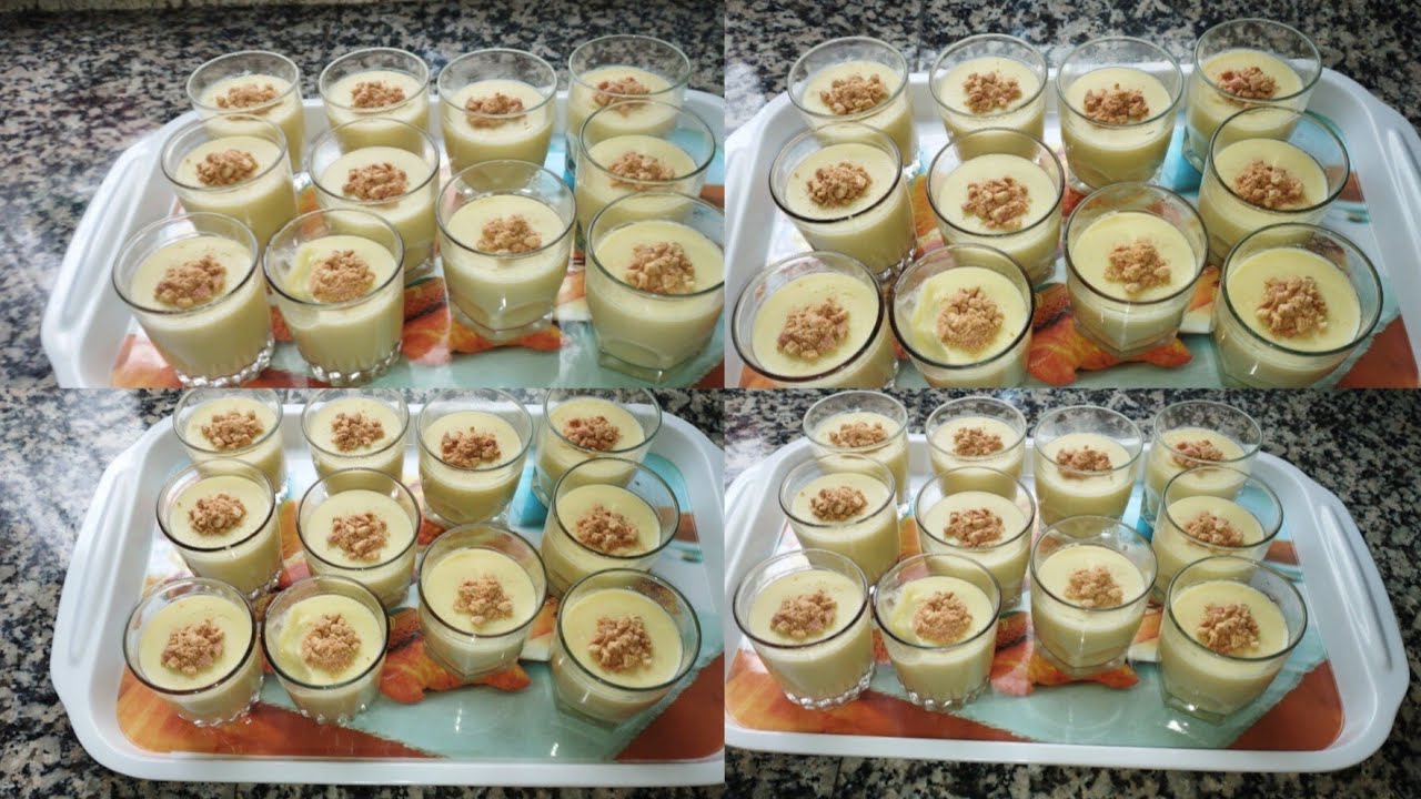 ألذ وارخص تحلية اقتصادية لذيذة وشهية بنينة متشبعش منها زروني في قناة فضلا وليس أمرا 😍🥰