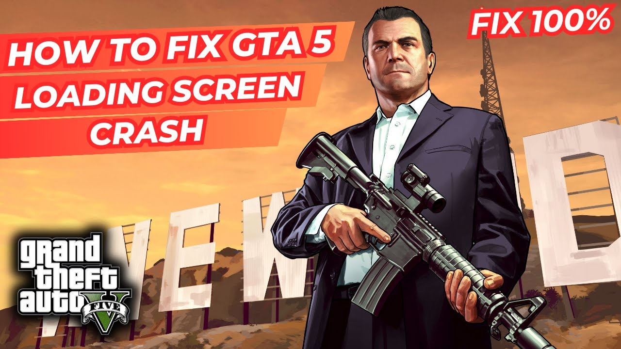 How to fix Gta5 Crash on Loading Screen || Fix Gta5 Crashing on Startup ...