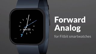 fitbit versa analog clock faces