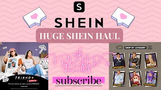 HUGE SHEIN HAUL!!! PINK ACCESORIES, BAGS, F.R.I.E.N.D.S X SHEIN COLLAB