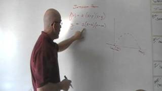 Angry Birds Function - Intercept form