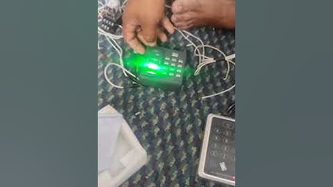 Biometric acces zkteco x6,x7 programming how to setup controller finger and cards | Prime Elevators|