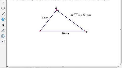 Triangle inequality theorem