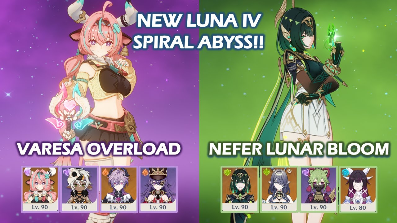 New Spiral Abyss 6.3 | Varesa Overload & Nefer Columbina | Genshin Impact