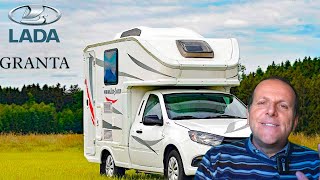 Lada Granta: 'Il Camper più economico al mondo'. Recensione camper...