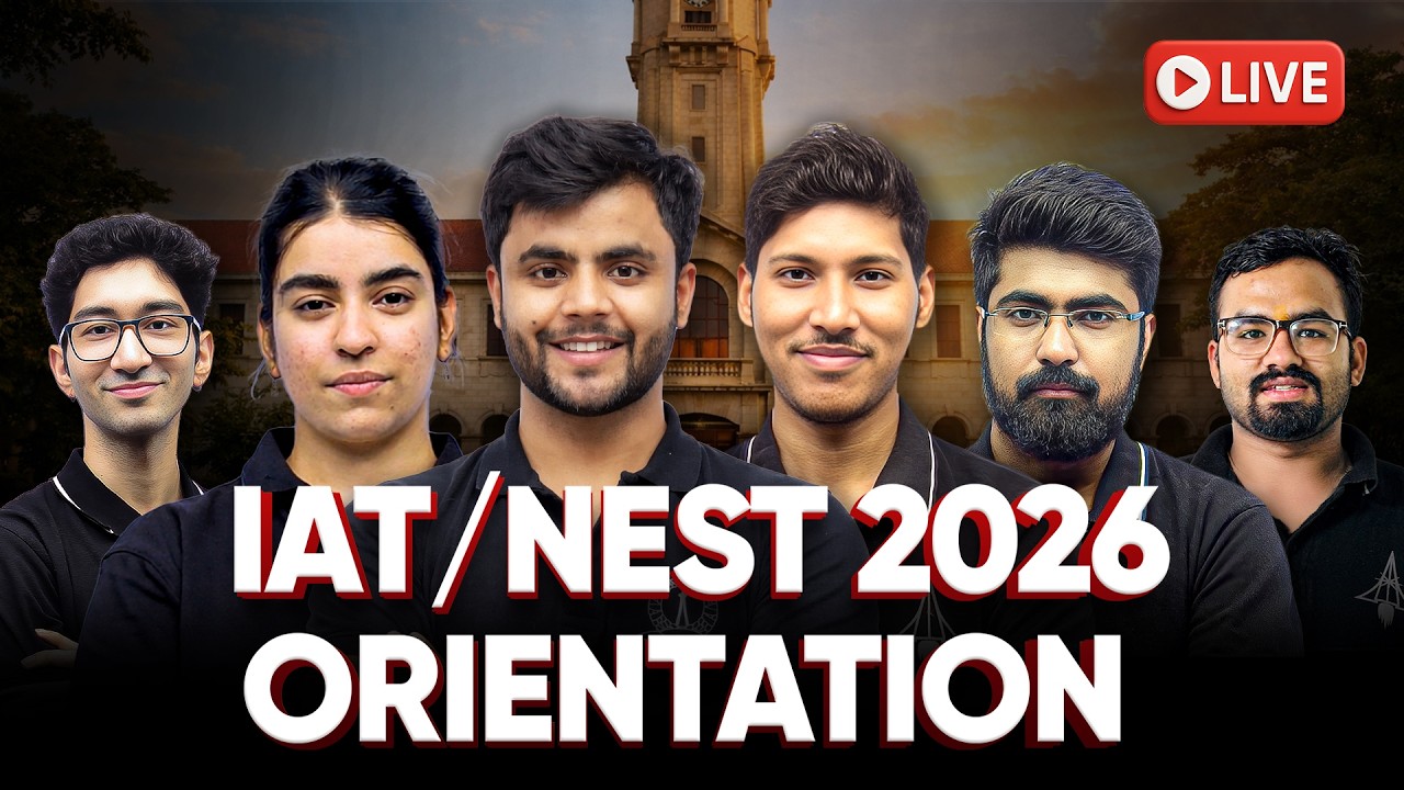 Crack IISc, IISER, NISER 2026 🎓 | IAT & NEST Crash Course Orientation + Free Surprise 🚀