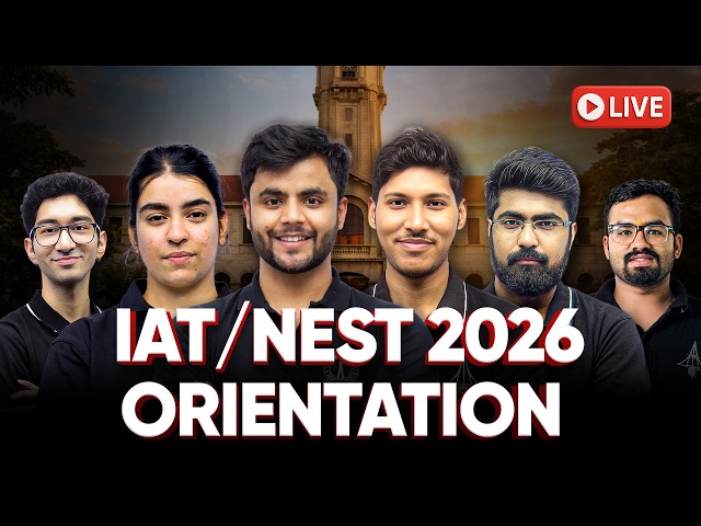 Crack IISc, IISER, NISER 2026 🎓 | IAT & NEST Crash Course Orientation + Free Surprise 🚀