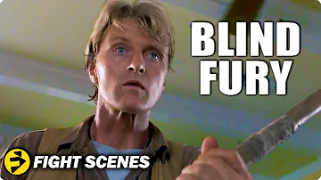 BLIND FURY | Best Fight Scenes | Rutger Hauer | Action Movies