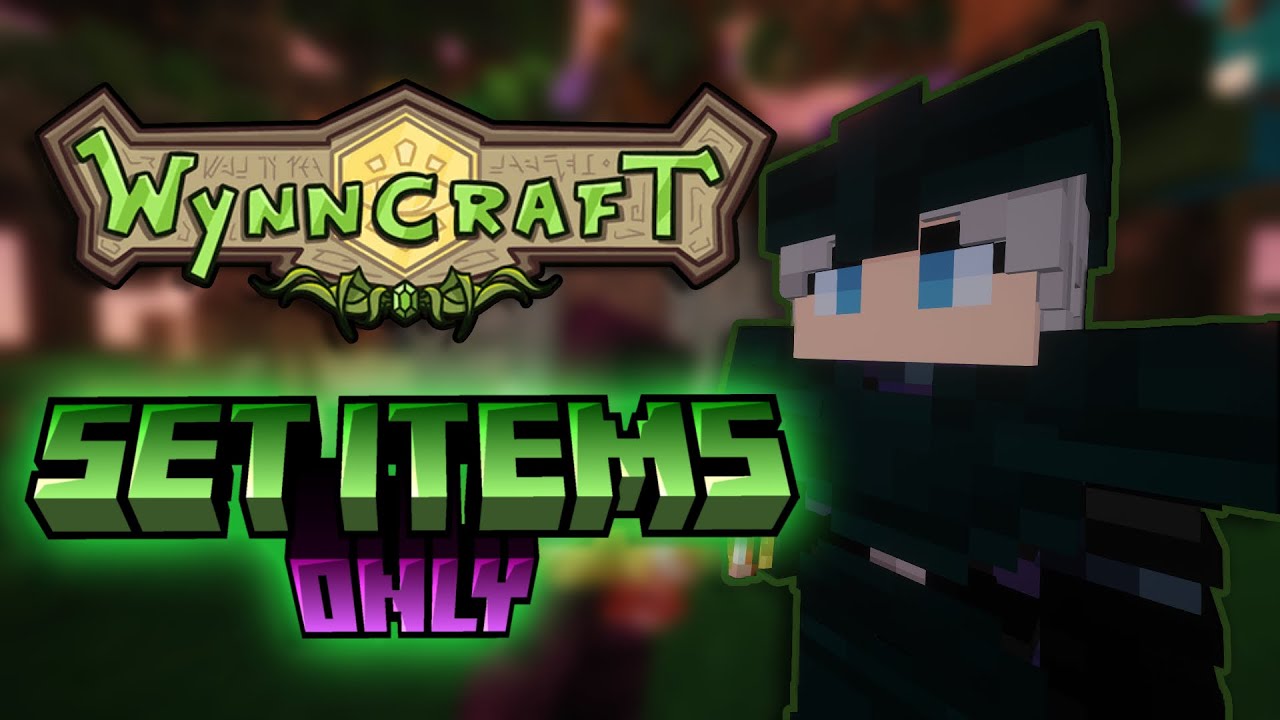 Wynncraft Set Items ONLY (No Morph, No Overleveling) [Full Run!]