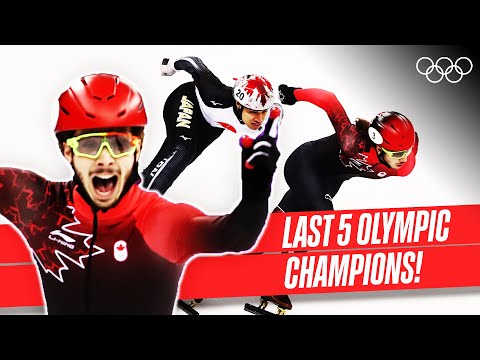 Men's 1000m short track speed skating ⛸ | Last 5 champions