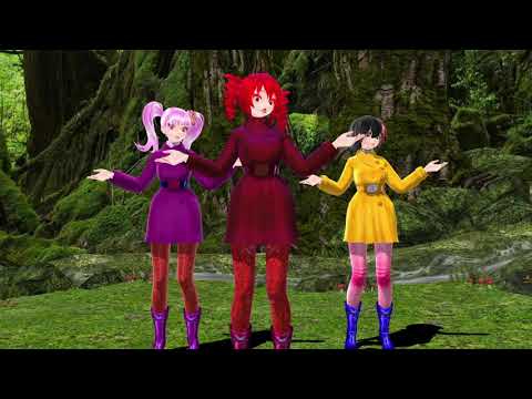 【重音テト　小春音アミ】パプリカ【MMD】
