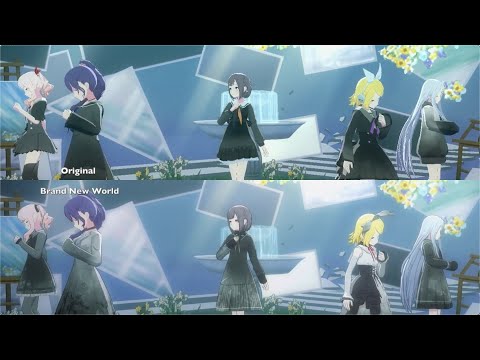 【プロセカ】限りなく灰色へ 3DMV比較 / Infinitely Gray 3DMV Comparison (3rd Anniv.)