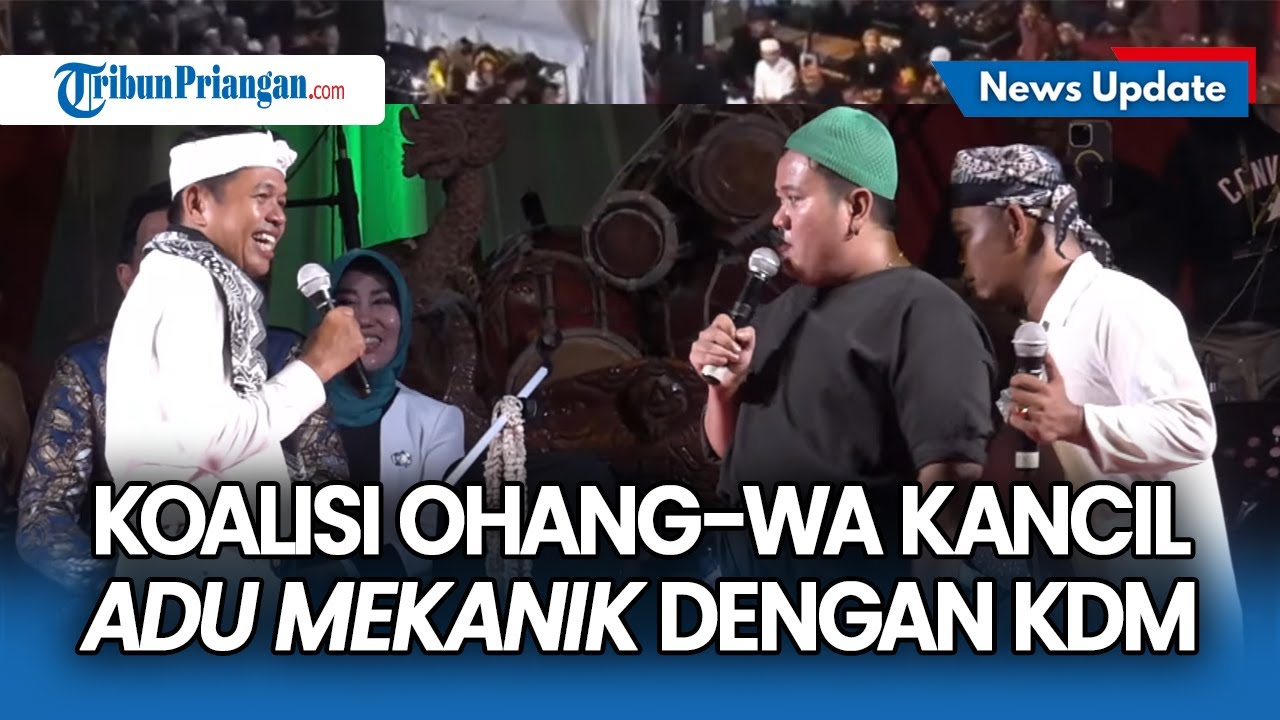 FULL Koalisi Ohang dan Wa Kancil Adu Mekanik dengan Kang Dedi Mulyadi di Indramayu