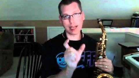 Beginner Jazz Improvisation Lesson 5B-Alto Sax