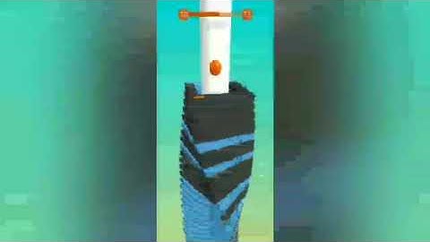 Stack Ball Level 70 | Blast Through Platforms | A4 Tech Live