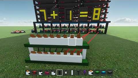 Basic calculator in Logic World
