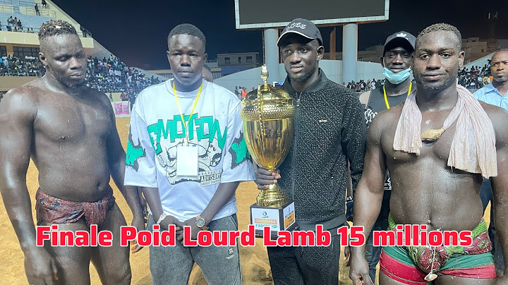 Finale Poid Lourd Lamb 15 Millions : NGAGNE SÉNE vs TONY JUNIOR à L'arène Nationale le 25 Mai 2025