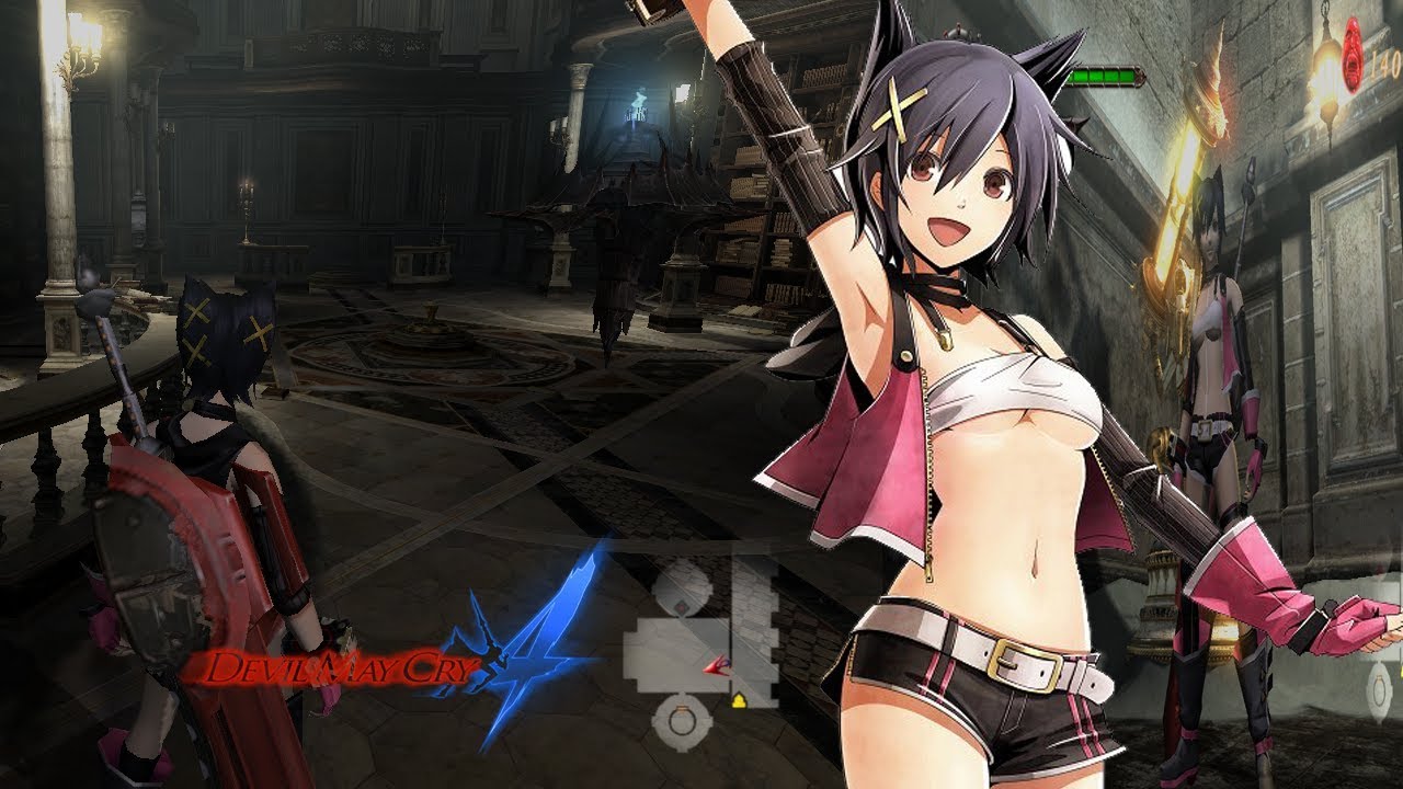 Devil May Cry 4 Gods Eater 2 Rage Burst Nana Kouzuki Dl Youtube